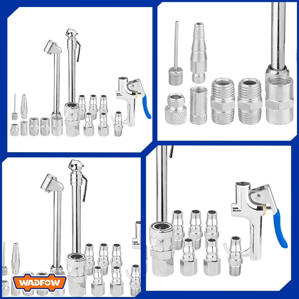 17 Pcs/set Nitto Type Optional Size: 1/4" Quick Coupler Air Gun Set WQP9423