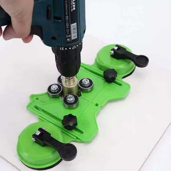 Loctile - Hole drilling locator for ceramic tiles