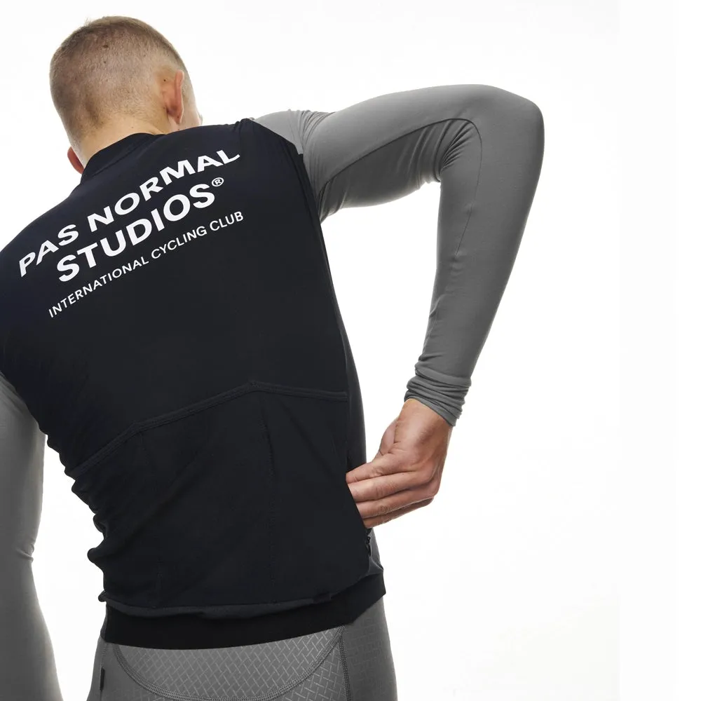 PAS NORMAL STUDIOS Mechanism Long Sleeve Jersey - Black/Medium Grey