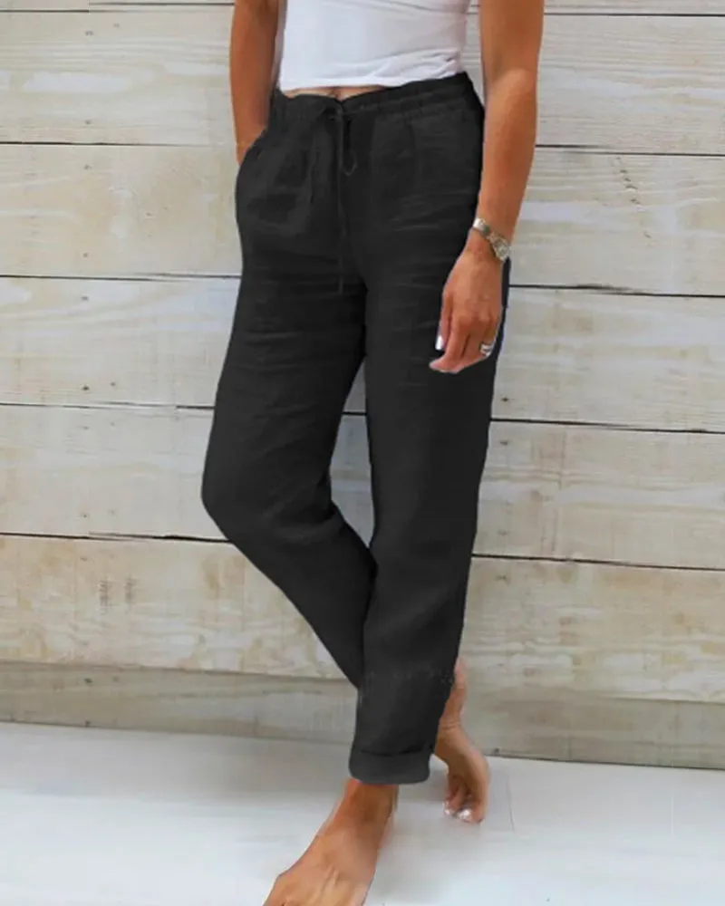 SHELLY - COMFORTABLE FIT PANTS