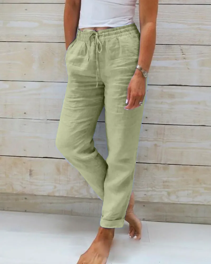 SHELLY - COMFORTABLE FIT PANTS