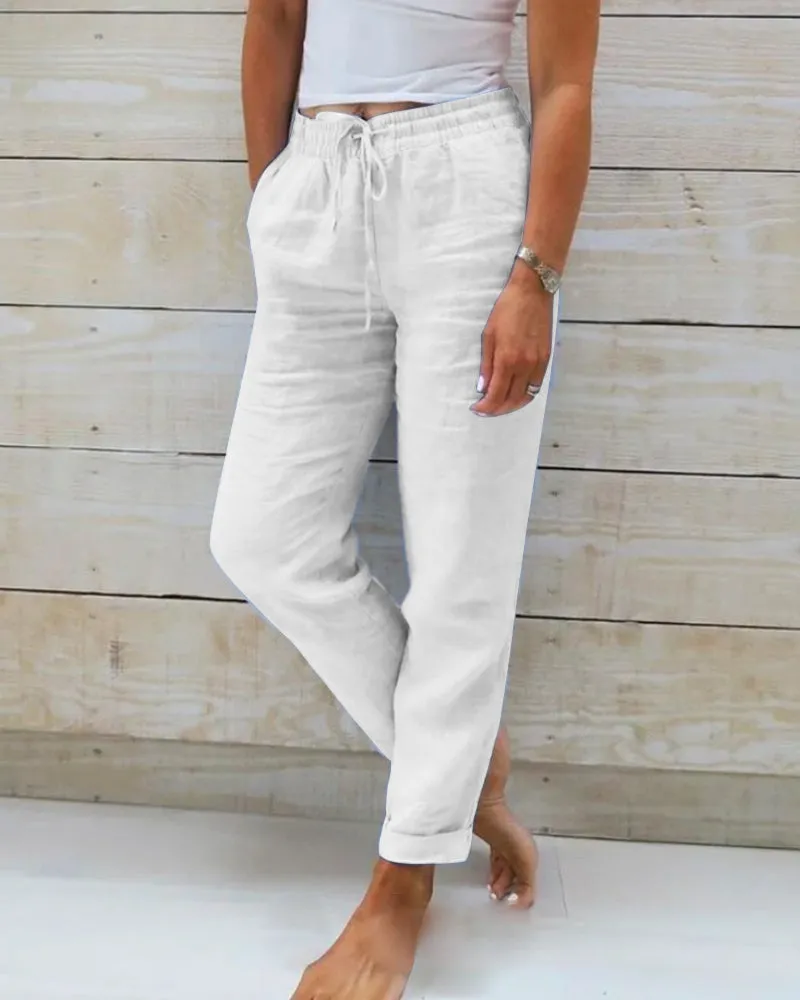 SHELLY - COMFORTABLE FIT PANTS