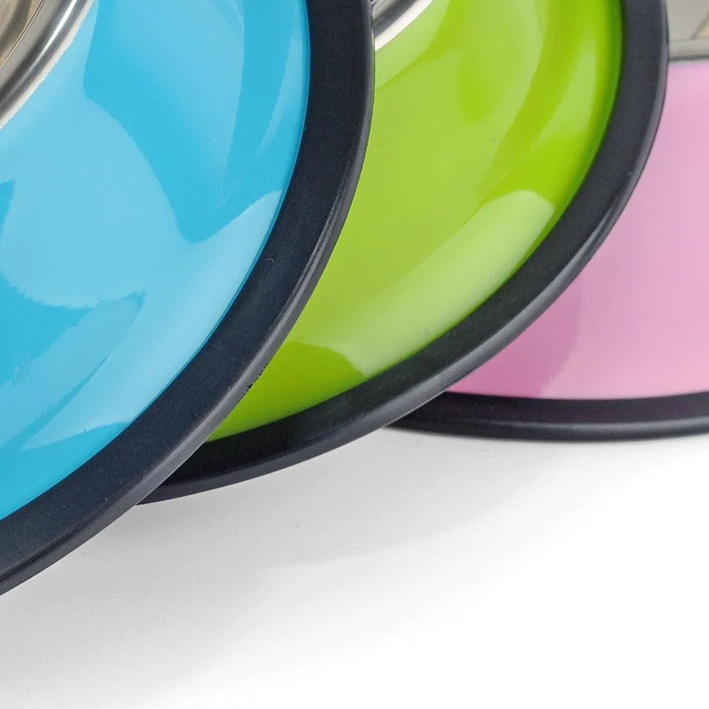 Universal Convenient Stainless Steel Pet's Feeding Bowl