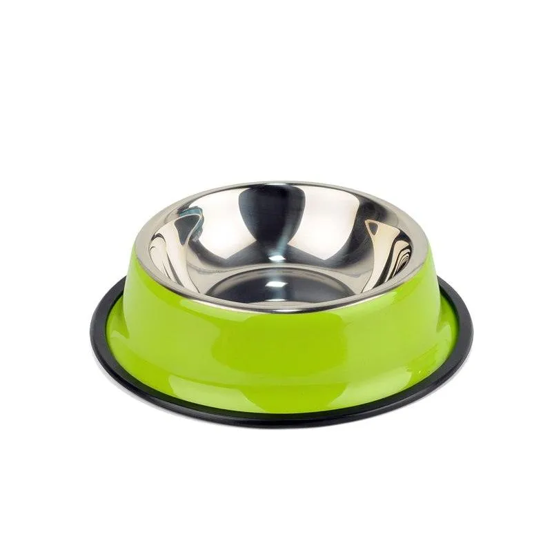 Universal Convenient Stainless Steel Pet's Feeding Bowl