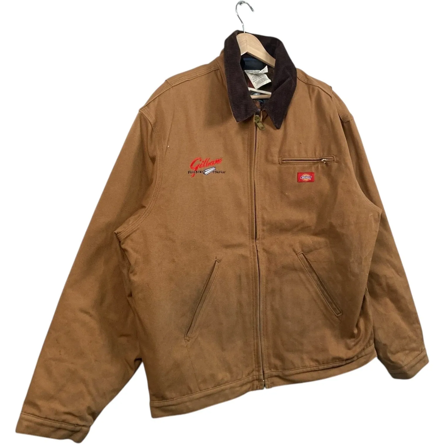 Vintage Dickies Gillano Builders Embroidered Workwear Jacket